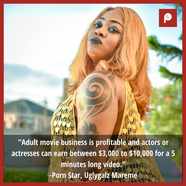 Uglygalz Mareme believes the Nigerian porn industry in its infant stage despite being plagued by hypocrisy. [Pulse]