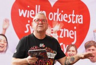 Jerzy Owsiak podczas ogłoszenia wyników 31. finału WOŚP. Padł nowy rekord!