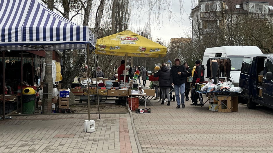 Bazar przy ul. Gajowej w Białymstoku