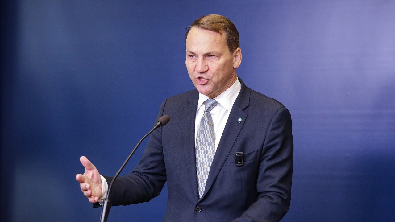 Sikorski stanowczo o słowach Nawrockiego. 
