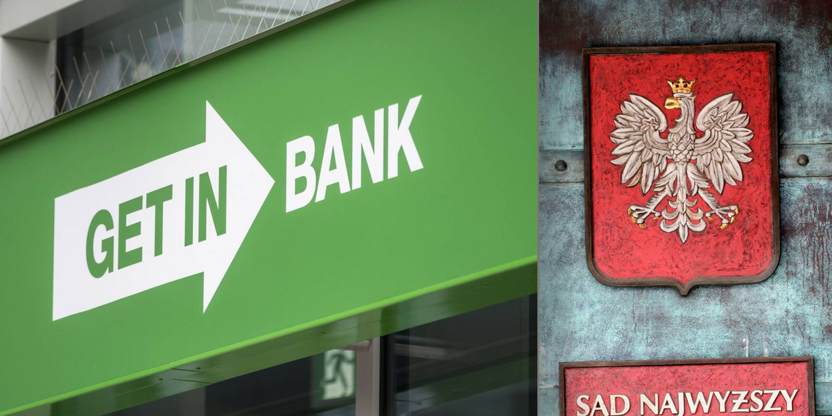 SN wydał pierwsze postanowienie dotyczące upadłości Getin Banku