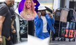 Beyoncé przyleciała już z mężem do Polski. Jay Z w "ortalionach" i skarpetkach prawie po kolana [ZDJĘCIA]