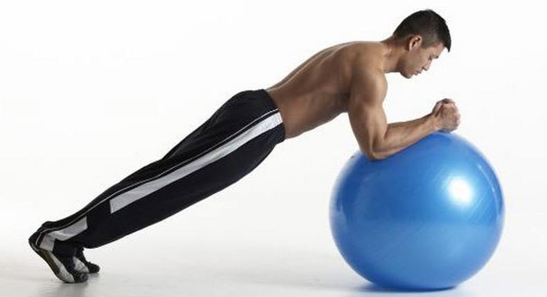 Using stability balls