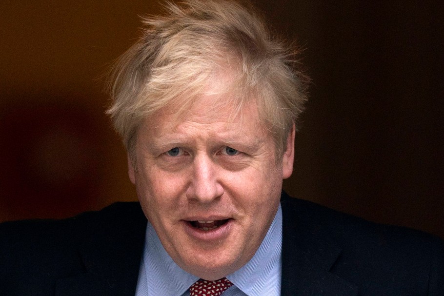 Premier Wielkiej Brytanii Boris Johnson