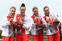 Karolina Naja, Edyta Dzieniszewska-Kierkla, Beata Mikołajczyk,
Ewelina Wojnarowska (brązowe medale) - kajakarska czwórka kobiet (K4) na 500 m