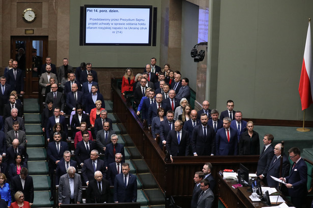 Uchwała Sejmu w hołdzie wszystkim, którzy zginęli w wojnie Ukrainie