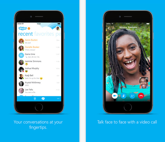 Połączenia telefoniczne za granicą potrafią zrujnować nasz budżet. Aby uniknąć nadmiernych wydatków wystarczy zainstalować na swoim smartfonie aplikację Skype, znaleźć darmową sieci Wi-Fi i korzystać z nieograniczonych darmowych połączeń głosowych oraz wideo-rozmów z naszymi bliskimi na całym świecie.