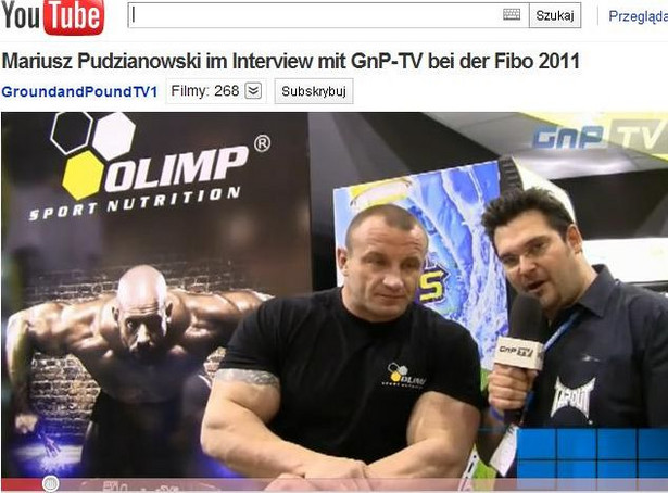 Posłuchaj, jak Pudzianowski mówi po angielsku