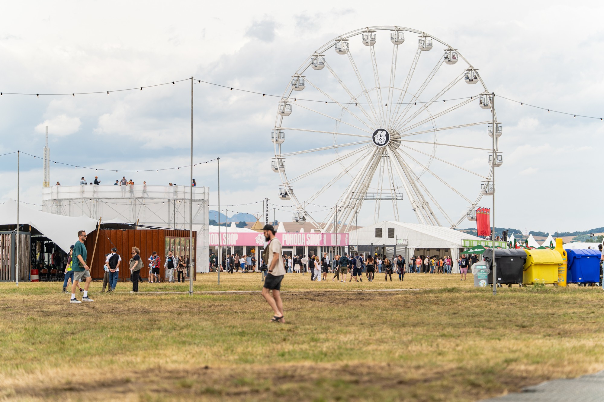 Návštevníci 29. ročníka festivalu Pohoda.