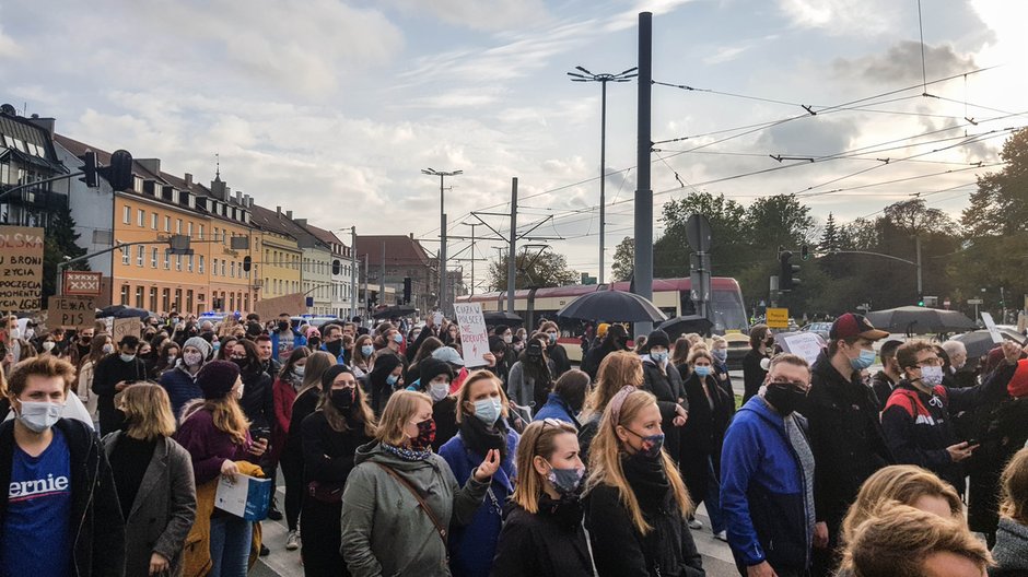 Protest w Gdańsku