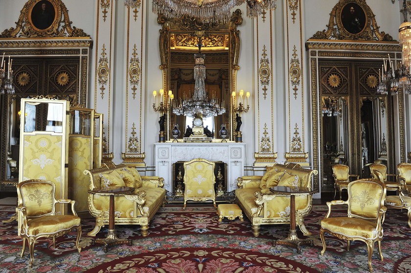 Wnętrza Pałacu Buckingham