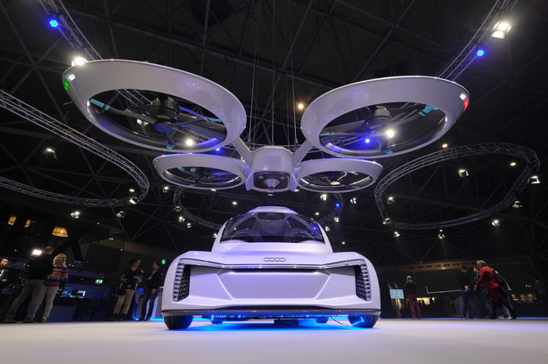Latające Audi na Amsterdam Drone Week. Zobacz pojazdy przyszłości