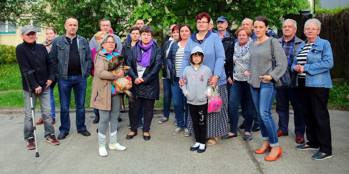 Protest mieszkańców Bałut. Nie chcą likwidacji parkingu