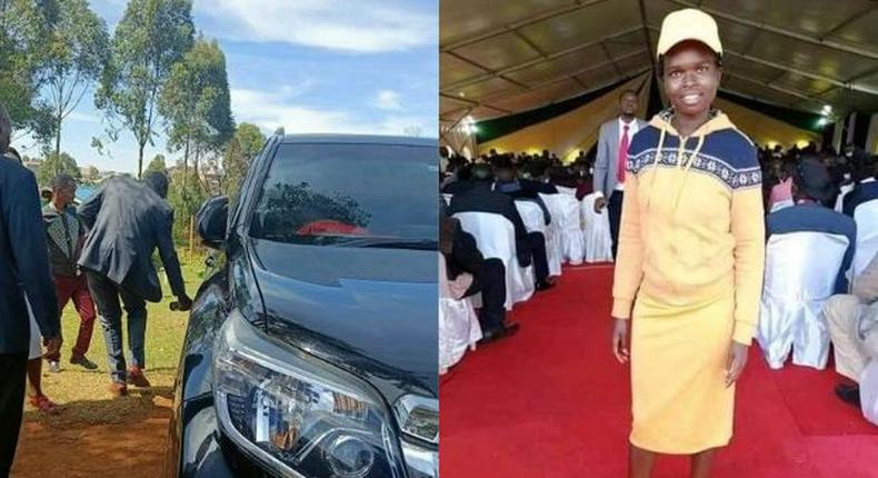 Linet Toto excited as she unveils sleek ride after 1 month in office [Photos]