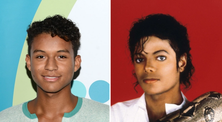 Jaafar és Michael Jackson.