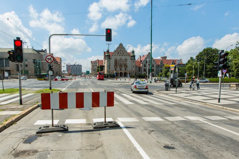 W sobotę rozpocznie się remont na skrzyżowaniu Św. Marcin/Niepodległości