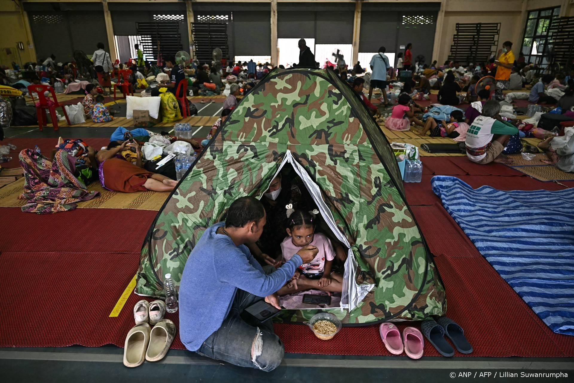 100.000 mensen geëvacueerd bij conflict Thailand-Cambodja