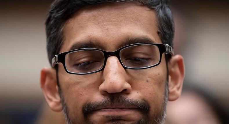 Sundar Pichai, CEO of Google parent Alphabet, said on Friday around 12,000 jobs would be cut.AP