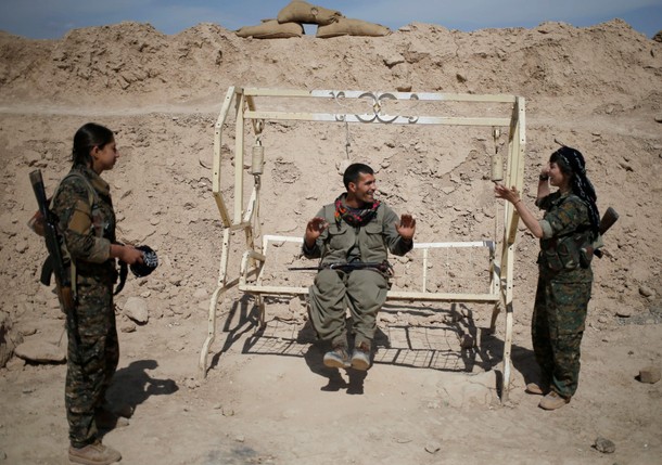 The Wider Image: On patrol with the Sinjar Resistance Units