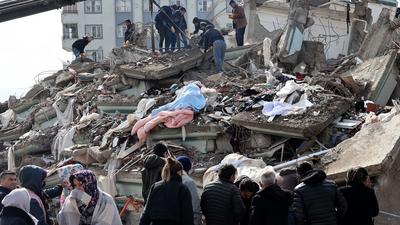 Turkish Police arrest 37 social media users for posts about earthquake.ADEM ALTAN/AFP via Getty Images