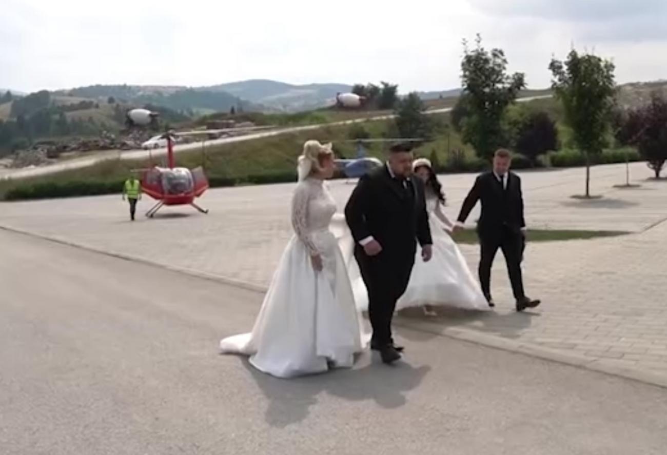 Eine ungewöhnliche Hochzeit in der Gegend von Zlatibor
