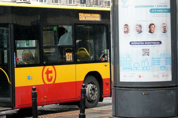 Ostrzelanie autobusów w Warszawie