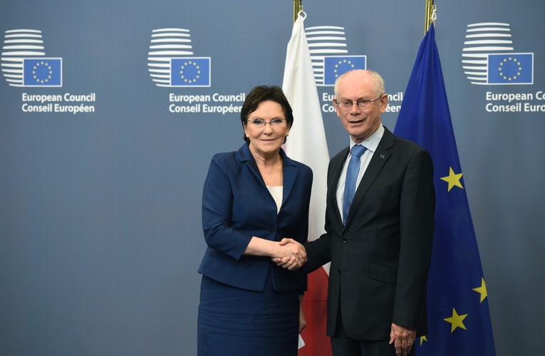 Ewa Kopacz; Herman Van Rompuy