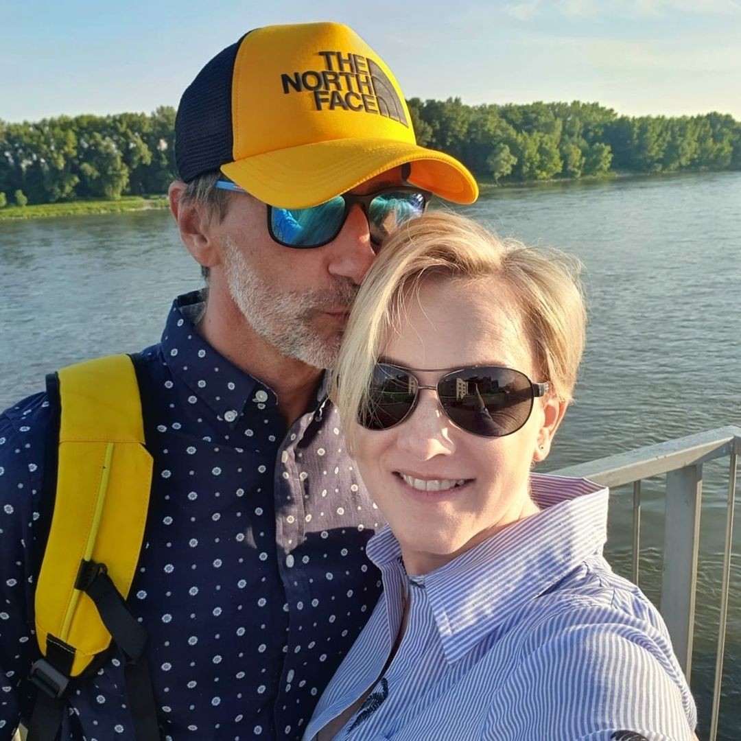 Monika Hilmerová s Jarom Bekrom.