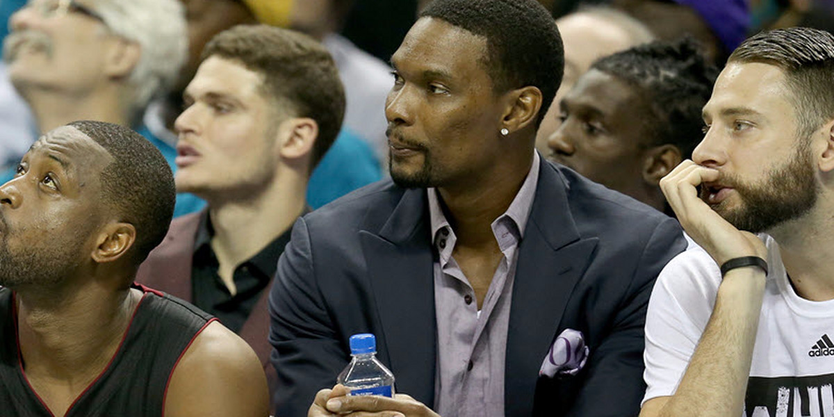 Chris Bosh may be forced to retire by the Miami Heat
