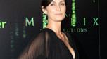 Carrie-Anne Moss na premierze filmu "Matrix Zmartwychwstania"