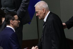 Kornel Morawiecki, Mateusz Morawiecki