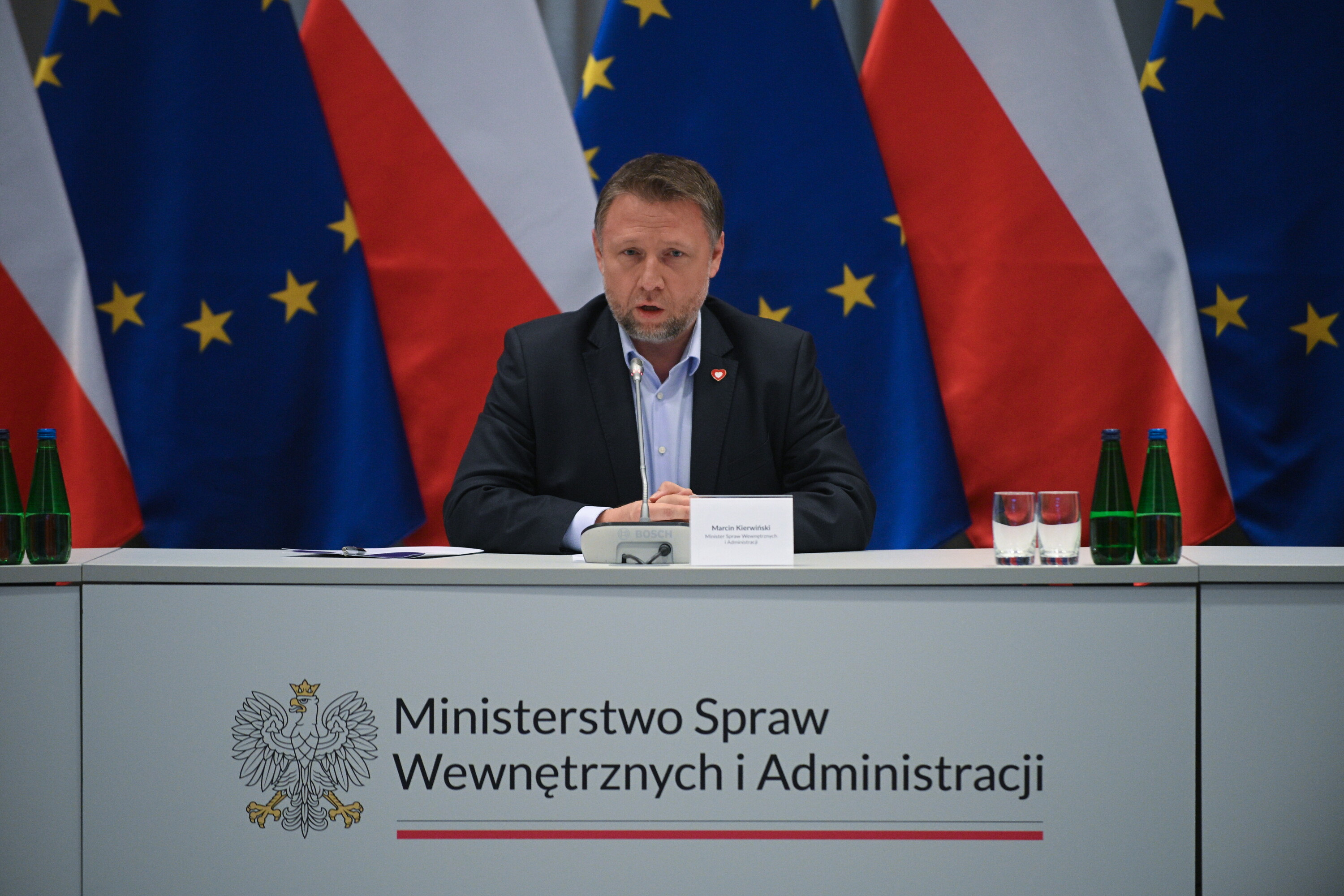 Kierwiński: polskie granice bezpieczne, szczelność 98%