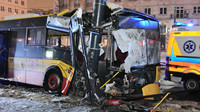 Przerażający wypadek autobusu w centrum Warszawy. Są ranni!