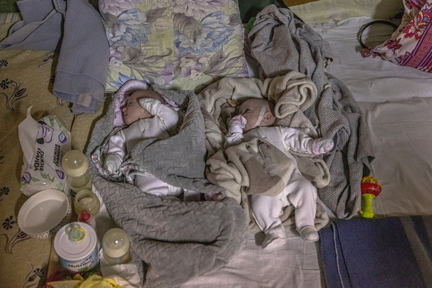 Szpital dziecięcy Ohmadyt w Kijowie zamienia się w schronienie podczas rosyjskiej inwazji