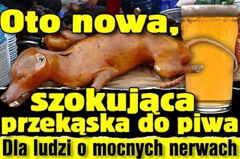 Oto nowa, szokująca przekąska do piwa