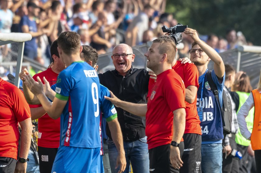 Pilka nozna. Ekstraklasa. Miedz Legnica - KGHM Zaglebie Lubin. 02.09.2018