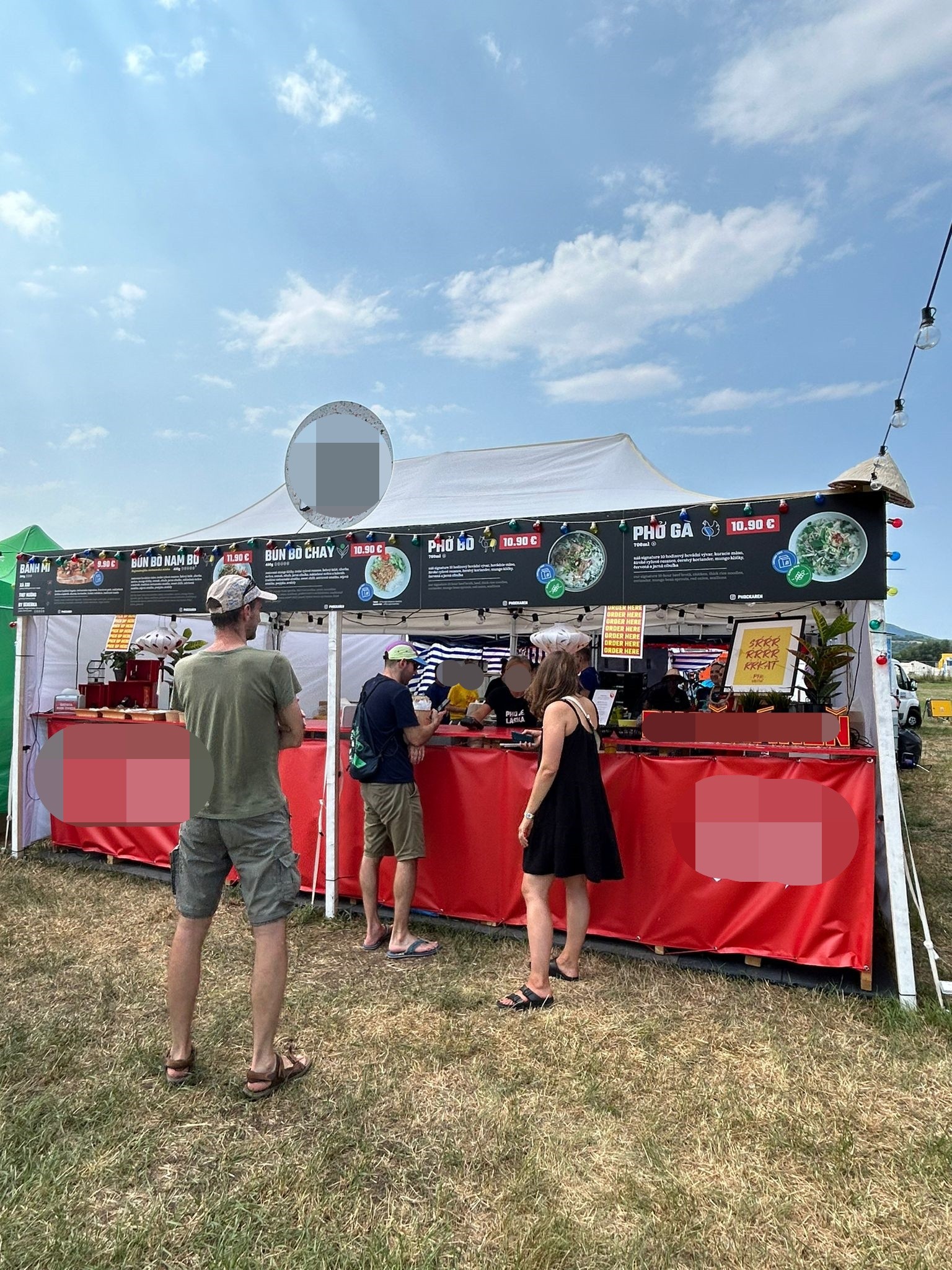 Ceny jedál a nápojov na festivale Pohoda.