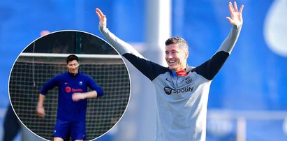 Robert Lewandowski zachwycony formą przed El Clasico. Pokazał zaskakującą cieszynkę po pięknym golu