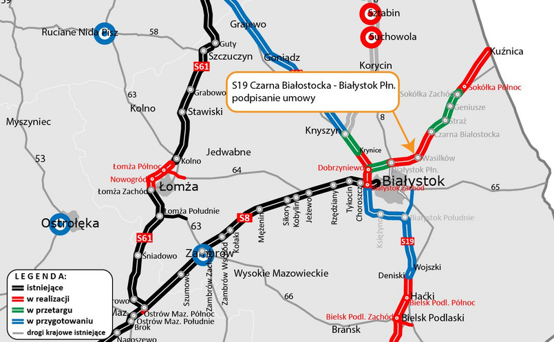 Budowa trasy S19 na Podlasiu