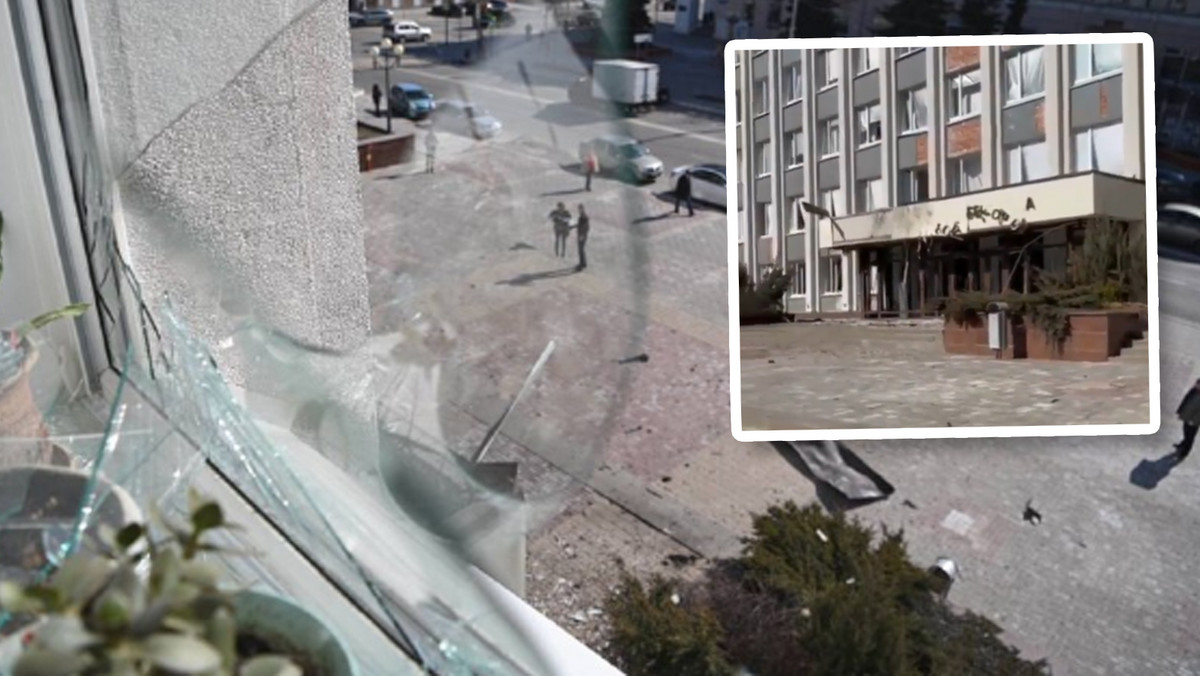 Atak na Biełgorod. Dwie osoby ranne w wyniku uderzenia drona