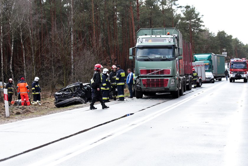 Wypadek na trasie śmierci