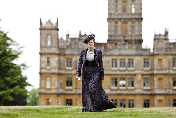 Maggie Smith w serialu 'Downton Abbey'