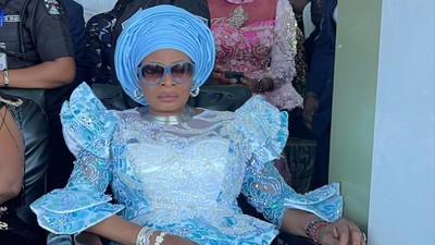 The deputy governor of Ebonyi State, Patricia Obila [Twitter/@martins nwede]