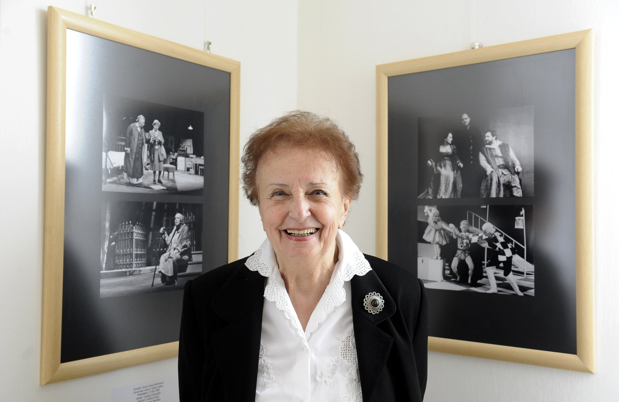Slovenská herečka Eva Rysová.