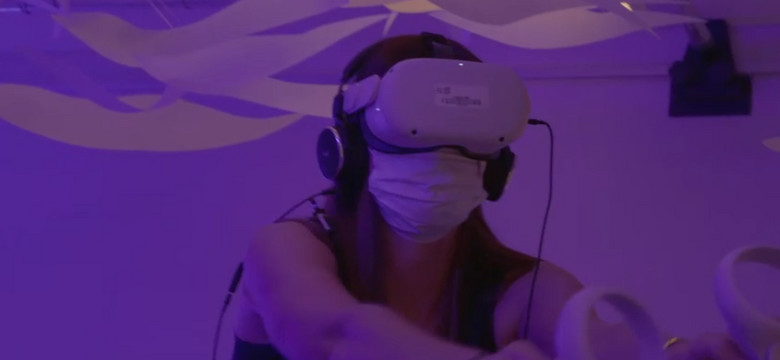 Weronika Lewandowska i Sandra Frydrysiak - reżyserki filmu eksperymentalnego VR "Noccc" 