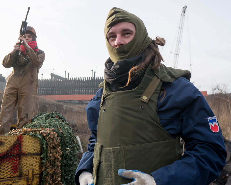 ZABRZE GRZEGORZ KLAMAN SOLIDARITY GUERILLA SESJA