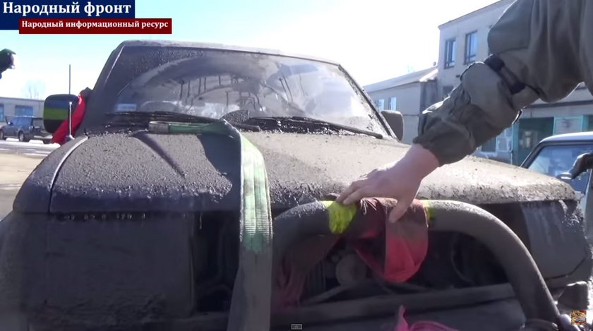 Separatyści zdobyli auto należące do Polaka