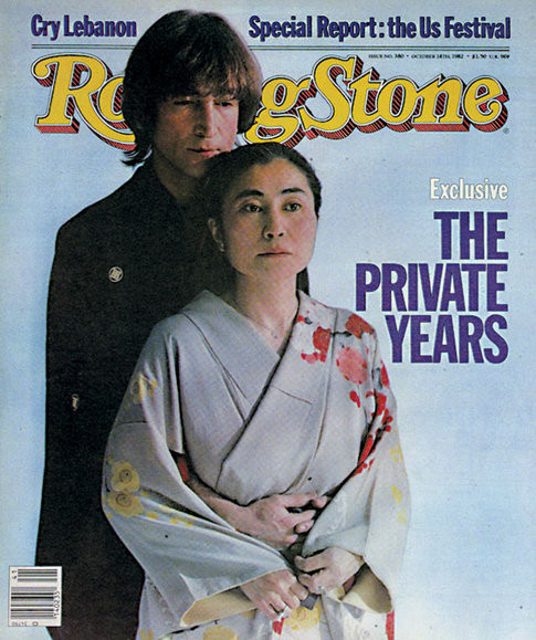 John Lennon i Yoko Ono na okładce Rolling Stone