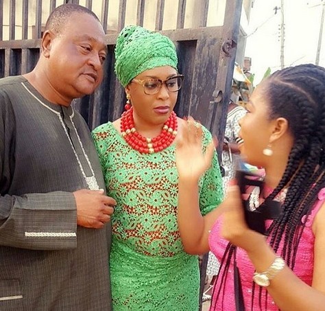 Jide Kosoko and his daughters, Sola and Bidemi [allnewsng]