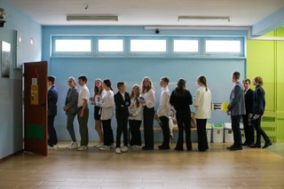 Egzamin ósmoklasisty 2023. Uczniowie piszą egzamin z matematyki